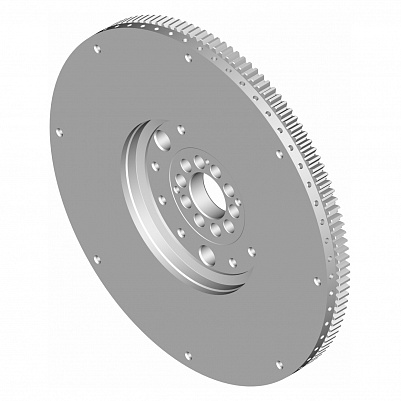 Маховик с ободом