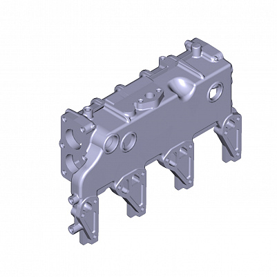 Корпус радиатора отработавших газов